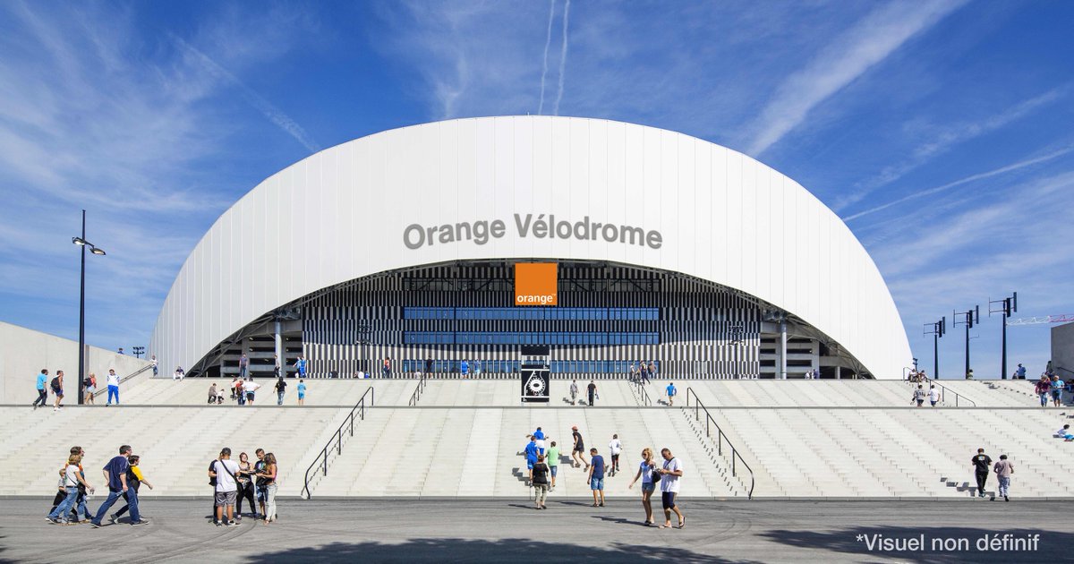 Orange Vélodrome naming stade marseille 2016 2026
