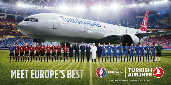 turkish airlines UEFA EURO 2016 sponsoring football
