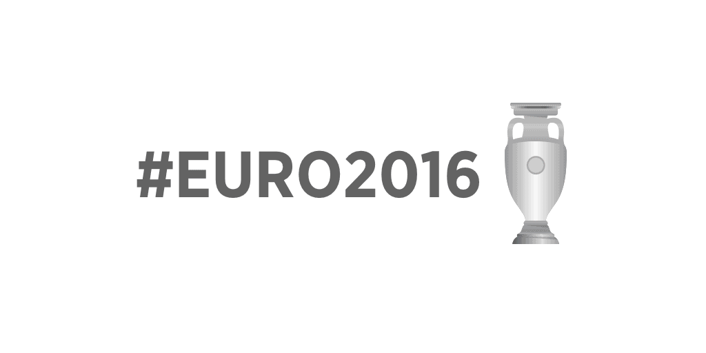 émojis Twitter UEFA EURO 2016