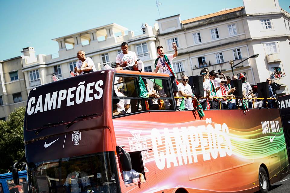 bus Nike portugal euro 2016 campeoes