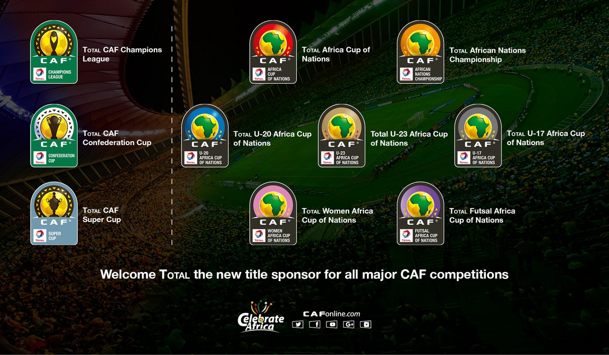 confédération africaine football total sponsor