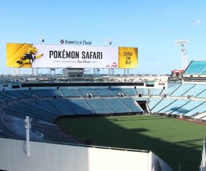 Un Safari Pokemon organisé dans le stade des Jacksonville Jaguars (NFL)