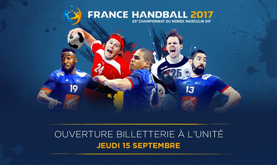 franche handball 2017 billetterie vente championnat du monde