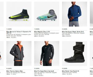Bon Plan : – 20% supplémentaires sur les produits en soldes sur le Nike Store avec le code promo HO117