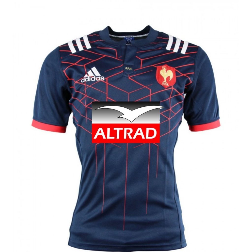 Maillot Rugby Vintage USBVV #14 Beauvallon Force 15, Taille XL Homme