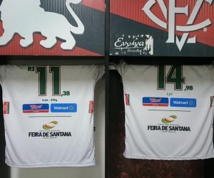 Un club brésilien affiche le prix de produits de grande conso à la place des numéros de joueurs
