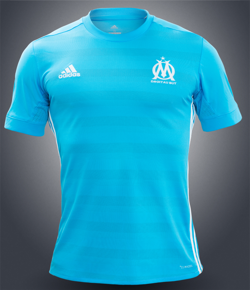 tenue de foot Olympique de Marseille nouveau