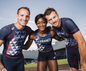 Athlétisme – Les tenues Asics de l’Equipe de France pour les Mondiaux de Londres 2017