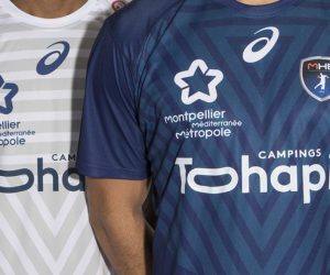 Les nouveaux maillots du Montpellier Handball 2017/2018 par Asics