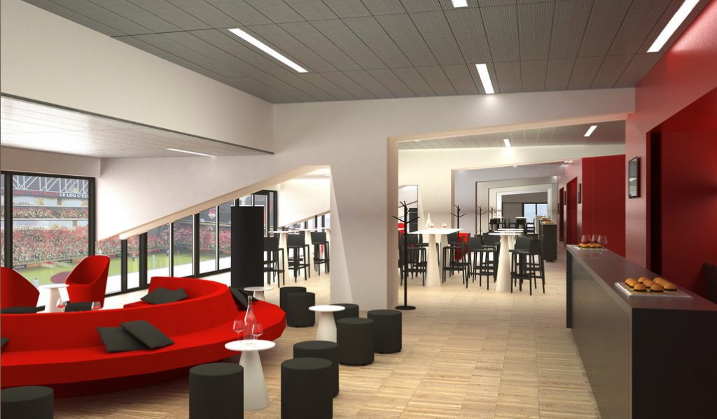 LOU Rugby - Quelle expérience VIP au nouveau Matmut Stadium de Gerland