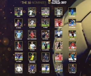 Ballon d’Or 2017 – Quel équipementier est le plus représenté dans la liste des 30 joueurs nommés ?