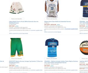 Basket – Amazon.fr lance sa boutique dédiée aux clubs LNB