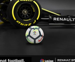 LaLiga Partenaire Officiel de Renault F1 s’affichera sur les monoplaces