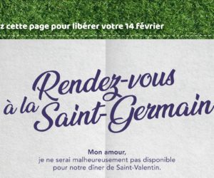 La SNCF surfe sur le match Real Madrid – PSG en proposant aux Fans de décaler la Saint-Valentin à la Saint-Germain