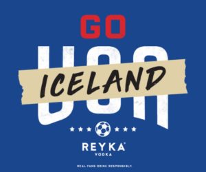 Une marque de Vodka invite les supporters américains à soutenir l’Islande pour la prochaine Coupe du Monde 2018