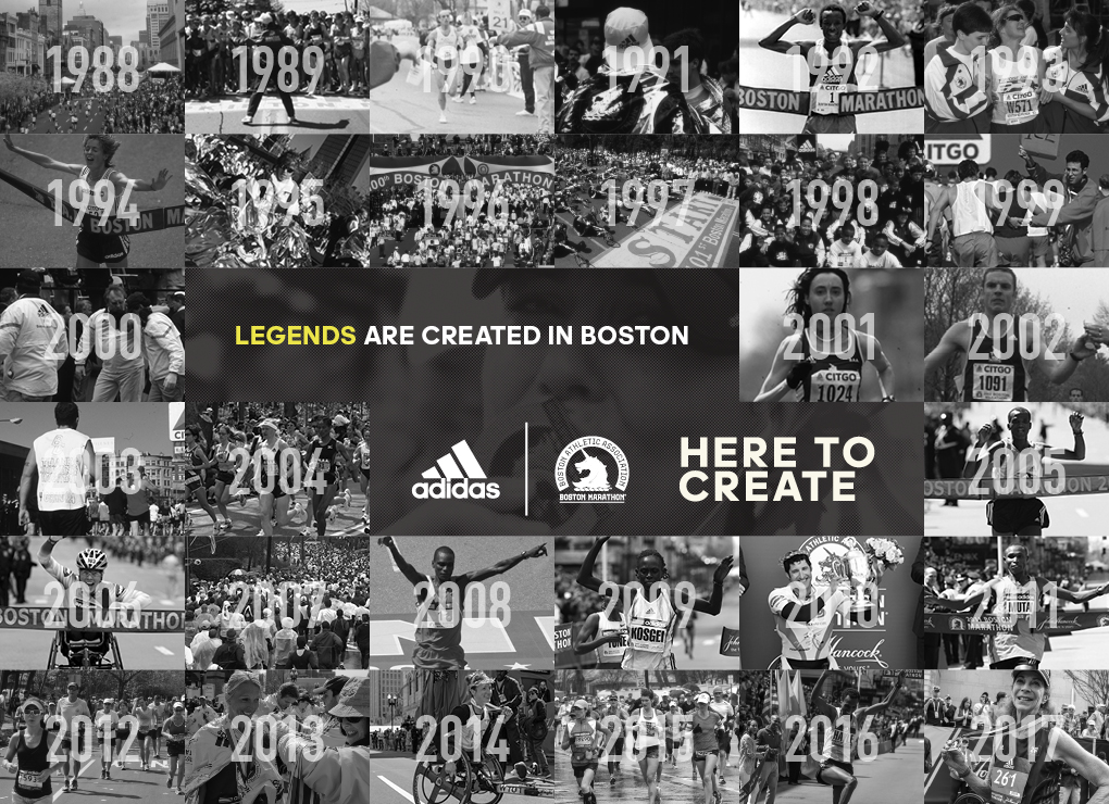 adidas boston marathon video
