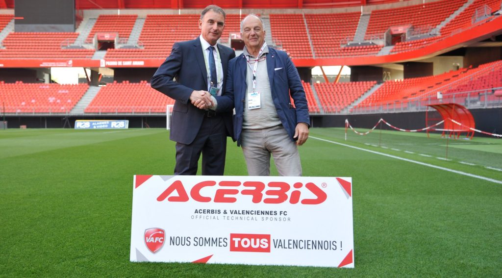 Valenciennes en partenariat avec Acerbis
