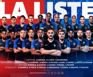Nike place 13 joueurs dans la liste des 23 de Didier Deschamps pour la Coupe du Monde 2018