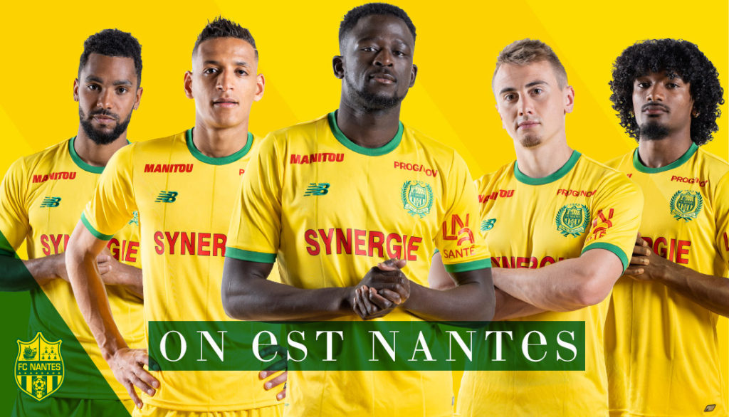 Maillot domicile FC Nantees