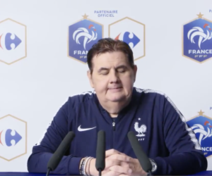 Pierre Ménès sélectionneur d’un équipe d’influenceurs pour Carrefour à l’occasion de la Coupe du Monde 2018