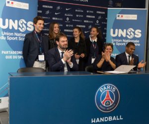 Nouvelle alliance pour le Paris Saint-Germain handball et l’UNSS