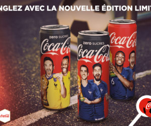 Coca-Cola célèbre le titre de Champion du Monde des Bleus avec 6 canettes en édition limitée