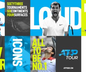Tennis – Le circuit ATP dévoile son nouveau logo et lance sa nouvelle campagne « Love It All »