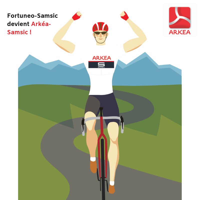 Bidon Velo Elite Equipe Pro Fortuneo Banque Samsic Tour De France 2018 Tbe