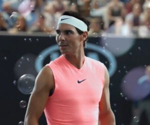 Kia met en scène Rafael Nadal dans une publicité pleine de bulles à l’occasion de l’Open d’Australie 2019