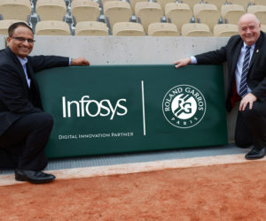 Infosys nouveau partenaire « innovation digitale » de Roland-Garros jusqu’en 2021