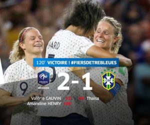 Coupe du Monde féminine de football 2019 – TF1 signe sa meilleure audience de l’année avec le match France – Brésil