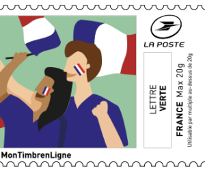 La Poste lance des timbres dédiés au foot féminin à imprimer chez soi