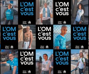 « L’OM c’est vous » – Uber Eats part en campagne dans les rues de Marseille