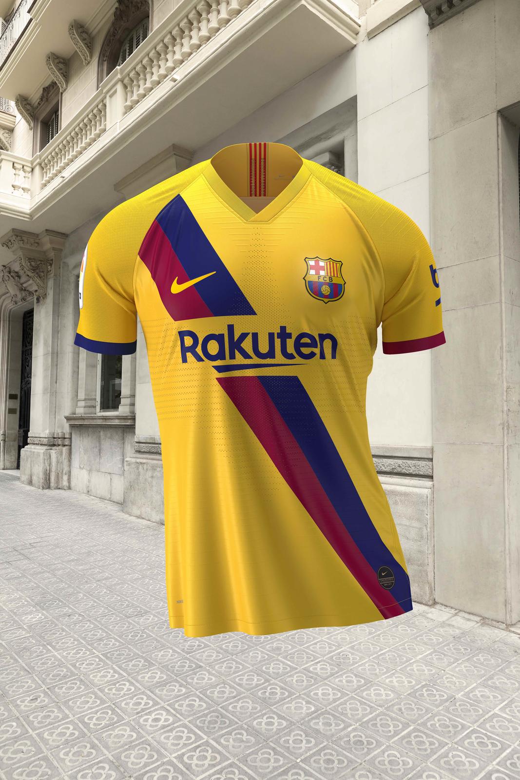 Nouveau Ensemble Maillot de Foot FC Barcelone Exterieur 2019/20 | Achat Fiable