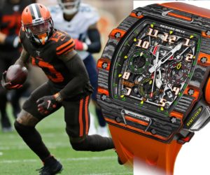 NFL – Odell Beckham Jr offre une publicité incroyable à Richard Mille en portant l’une de ses montres en match