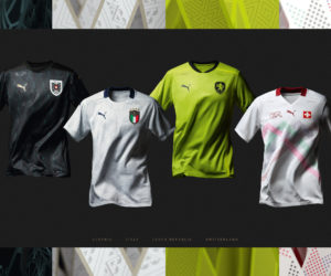 UEFA Euro 2020 : Puma dévoile les maillots extérieurs de l’Italie, la Suisse, l’Autriche et la République Tchèque