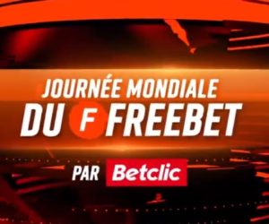 Betclic offre 25 000€ de freebets pour la « Journée Mondial du Freebet »