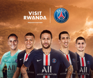 Le Rwanda nouveau sponsor du Paris Saint-Germain