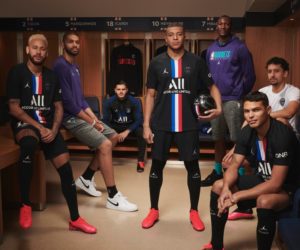 Le PSG dévoile son 4ème maillot noir et « bleu-blanc-rouge » floqué Jordan en marge du NBA Paris Game 2020