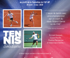 COVID-19 : Le tennis français se mobilise pour les soignants à travers une vente aux enchères « Tennis Solidaire »