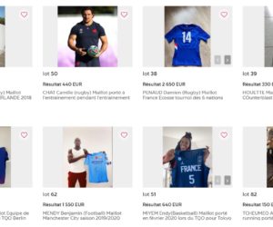 La vente aux enchères « Athlètes et solidaires » de 83 athlètes adidas récolte 107 730€