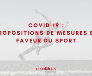 Comment le secteur du sport peut surmonter la crise du COVID-19 ? Sporsora propose des mesures concrètes