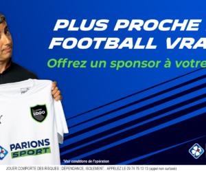 ParionsSport (FDJ) va sponsoriser 100 clubs de football amateurs (Appel à candidatures)