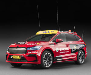 Tour de France 2020 – Le nouveau SUV 100% électrique de Skoda (ENYAQ iV) comme voiture rouge du Directeur Christian Prudhomme