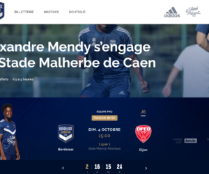 Digital – Le site des Girondins de Bordeaux fait peau neuve