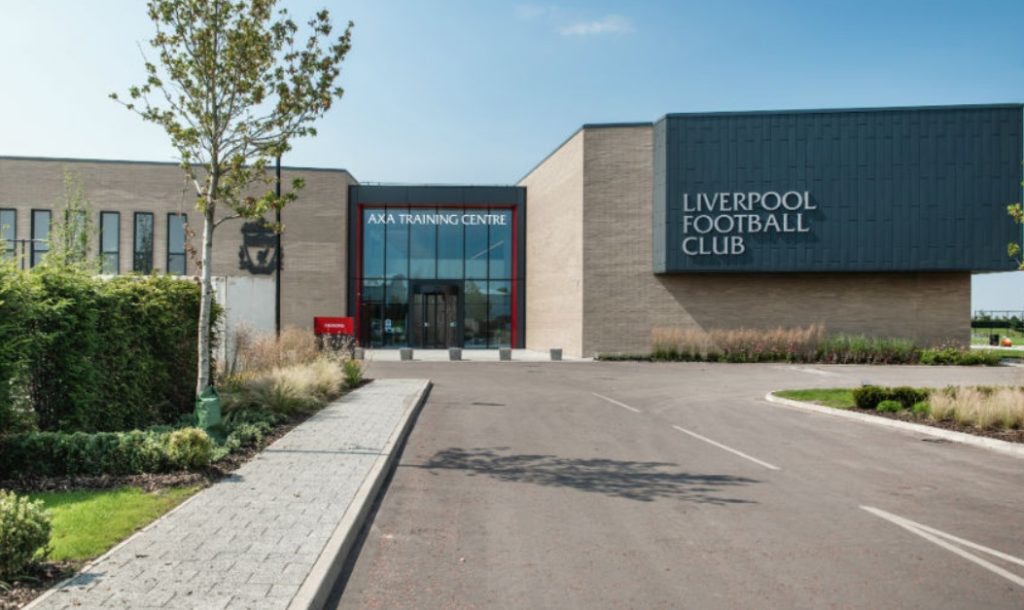 Le Naming du nouveau centre d'entraînement de Liverpool pour AXA (AXA