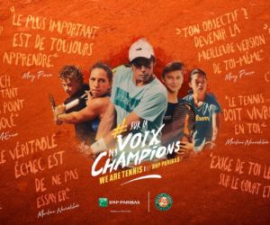 Tennis – BNP Paribas prend la parole en musique à l’occasion de Roland-Garros 2020