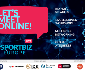 Participez à l’évènement « SPORTBIZ Europe » en direct et à distance les 28 et 29 octobre 2020