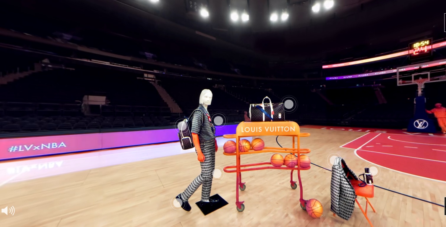 NBA x Louis Vuitton: une expérience virtuelle au Madison Square