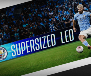 Manchester City s’équipe d’une panneautique LED « supersized » à l’Etihad Stadium